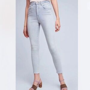 Anthro Pilcro & the Letterpress - High Rise Superscript Skinny Jeans - 28